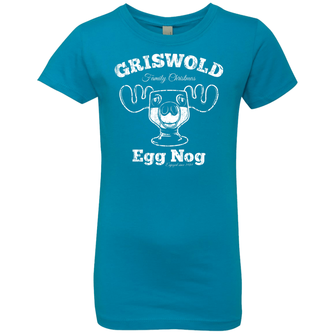 T-Shirts Turquoise / YXS Griswold Christmas Egg Nog Girls Premium T-Shirt