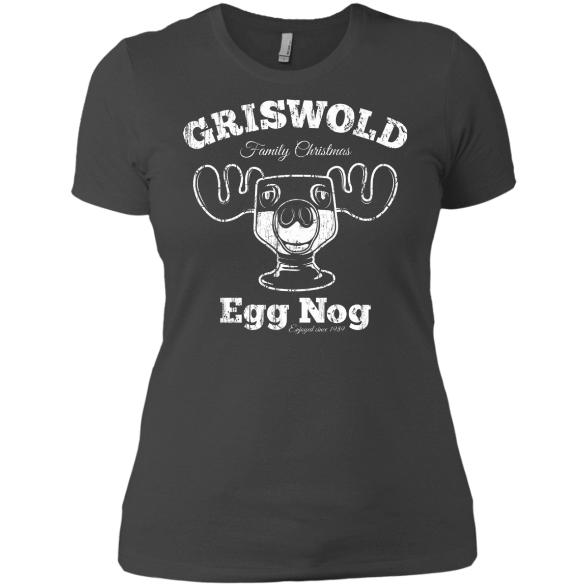 T-Shirts Heavy Metal / X-Small Griswold Christmas Egg Nog Women's Premium T-Shirt