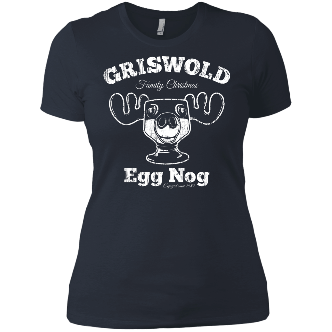 T-Shirts Indigo / X-Small Griswold Christmas Egg Nog Women's Premium T-Shirt