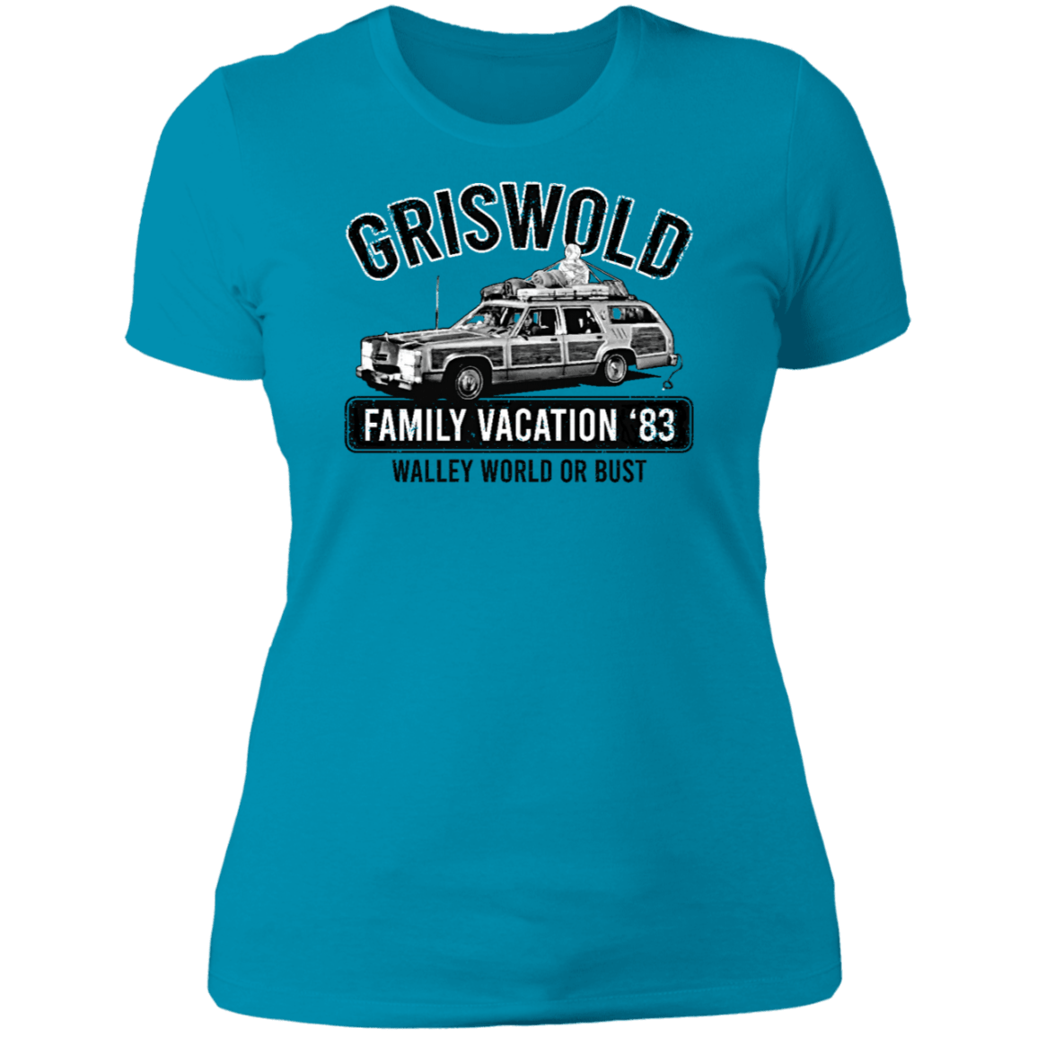 T-Shirts Turquoise / S Griswold Family Vaca Women's Premium T-Shirt