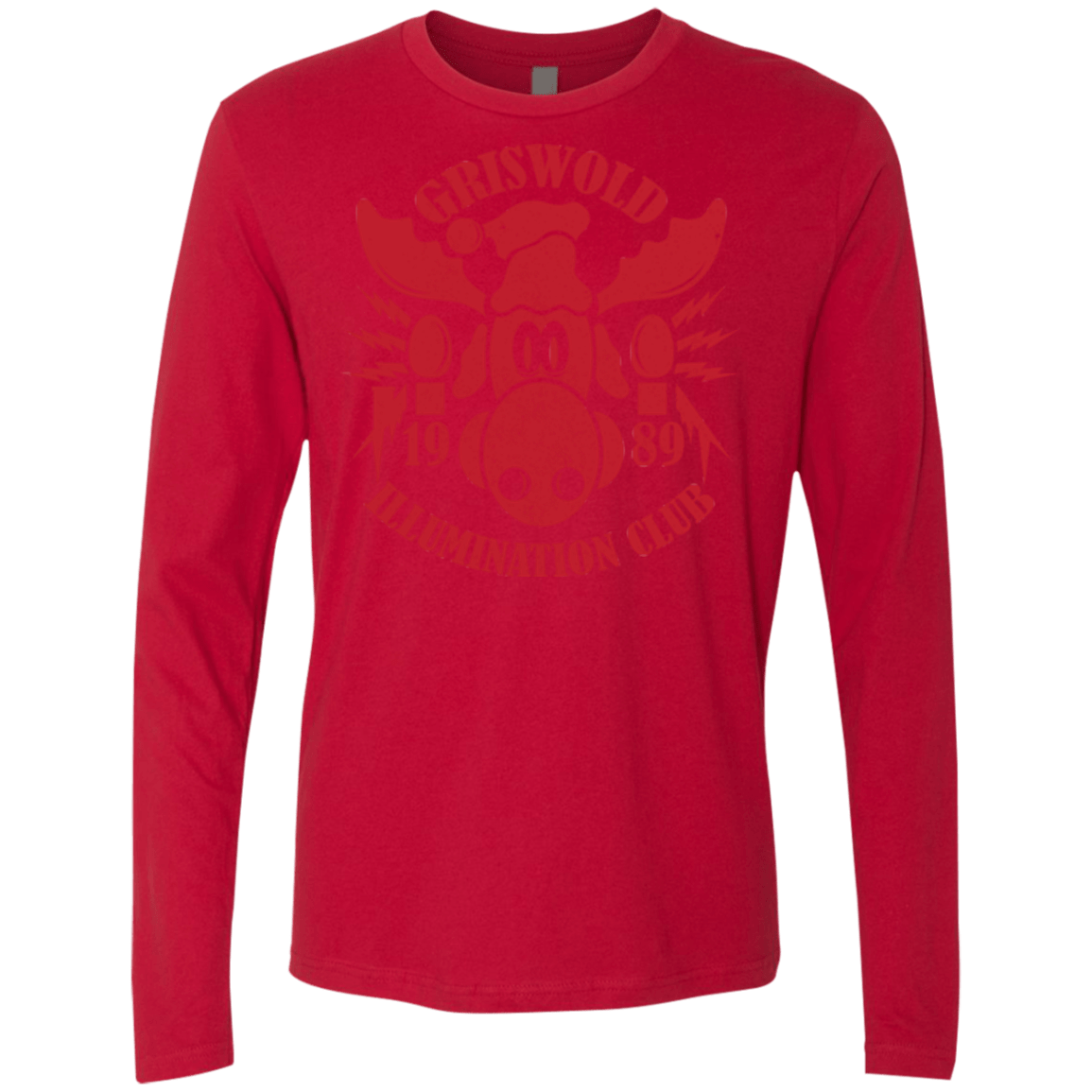 T-Shirts Red / Small Griswold Illumination Club Men's Premium Long Sleeve