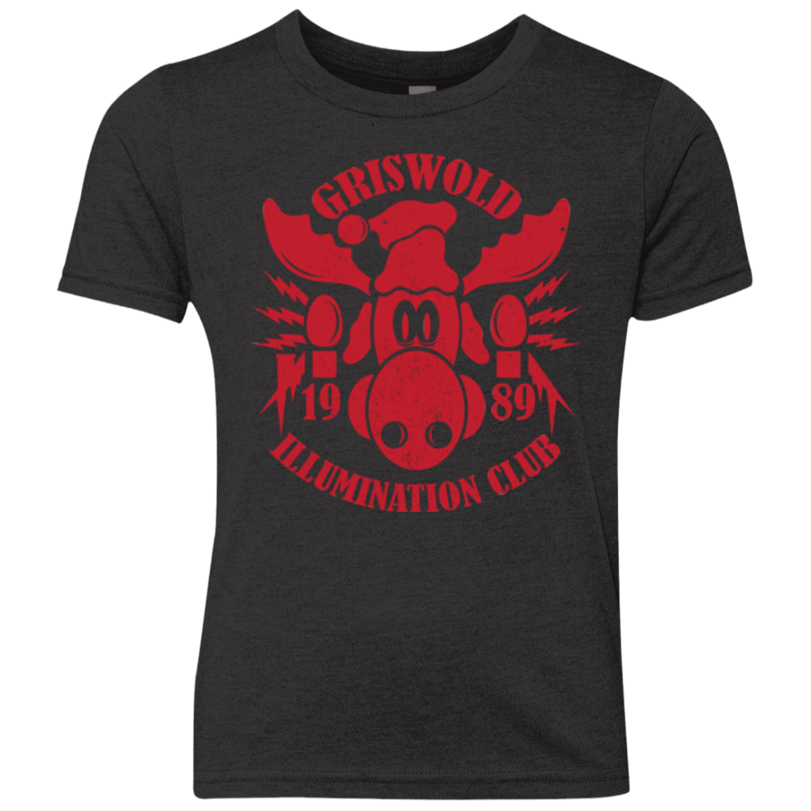 T-Shirts Vintage Black / YXS Griswold Illumination Club Youth Triblend T-Shirt