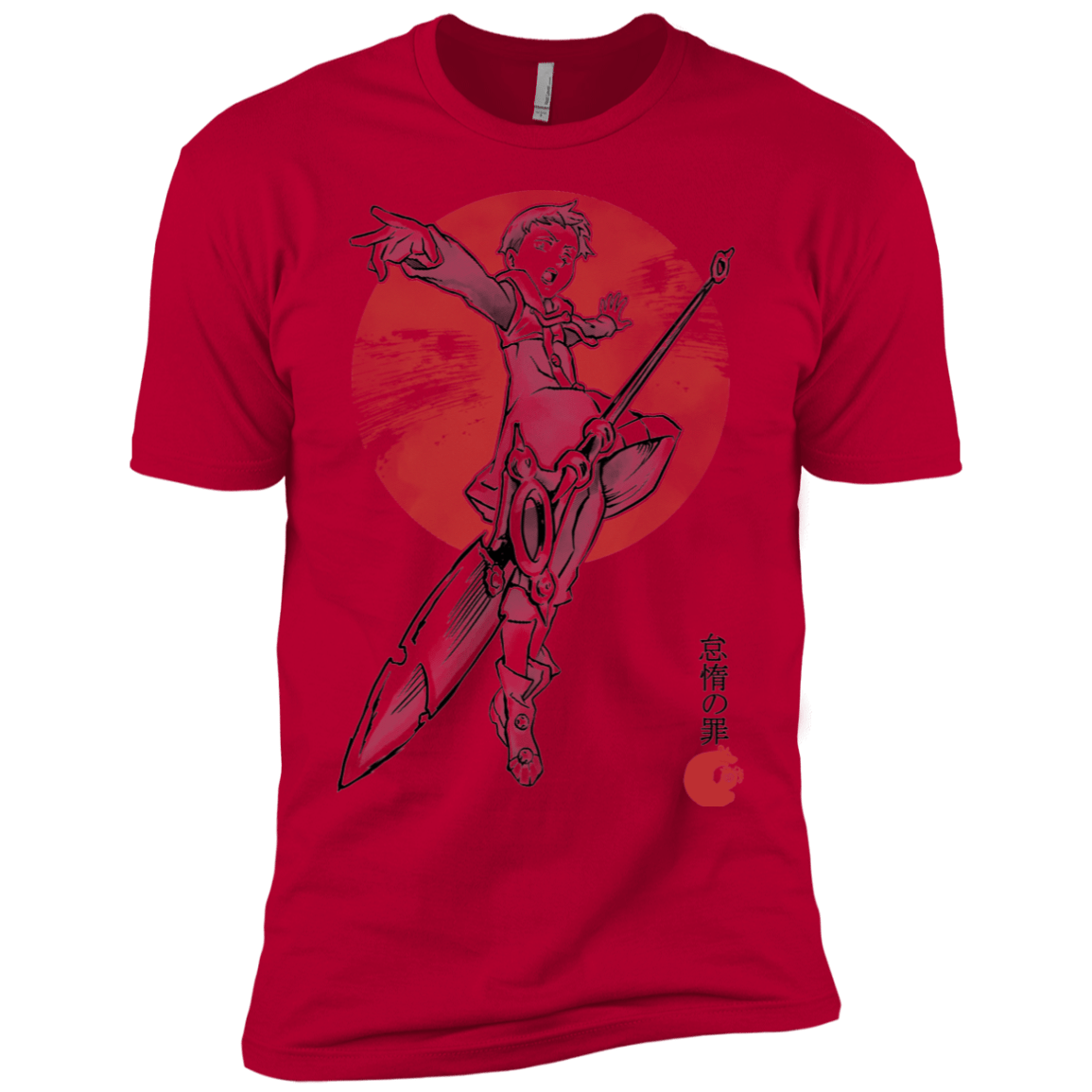 T-Shirts Red / YXS Grizzly Sloth Boys Premium T-Shirt
