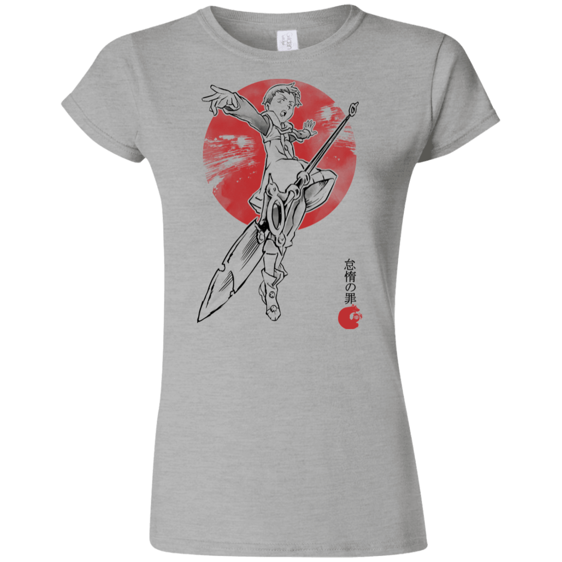 T-Shirts Sport Grey / S Grizzly Sloth Junior Slimmer-Fit T-Shirt