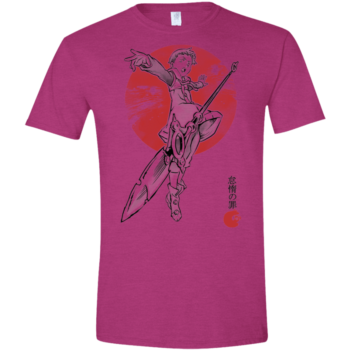 T-Shirts Antique Heliconia / S Grizzly Sloth Men's Semi-Fitted Softstyle