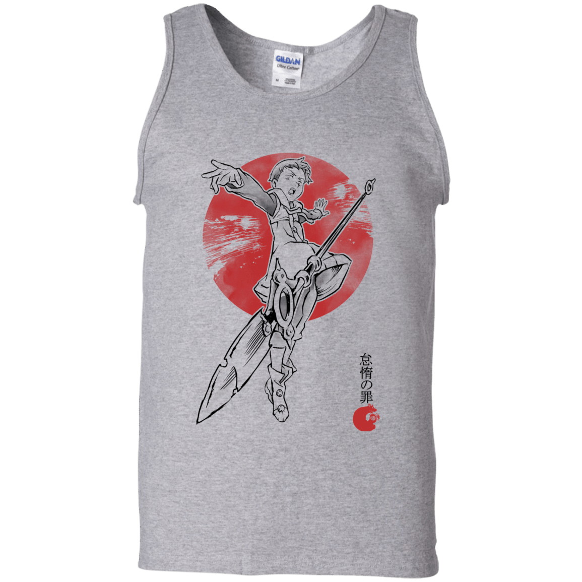 T-Shirts Sport Grey / S Grizzly Sloth Men's Tank Top