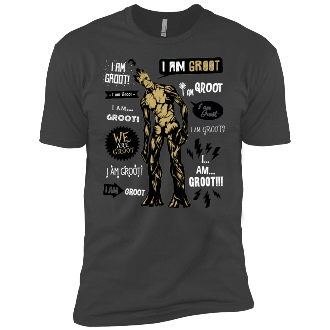 T-Shirts Heavy Metal / YXS Groot Famous Quotes Boys Premium T-Shirt