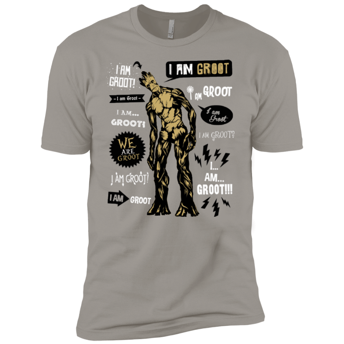 T-Shirts Light Grey / YXS Groot Famous Quotes Boys Premium T-Shirt