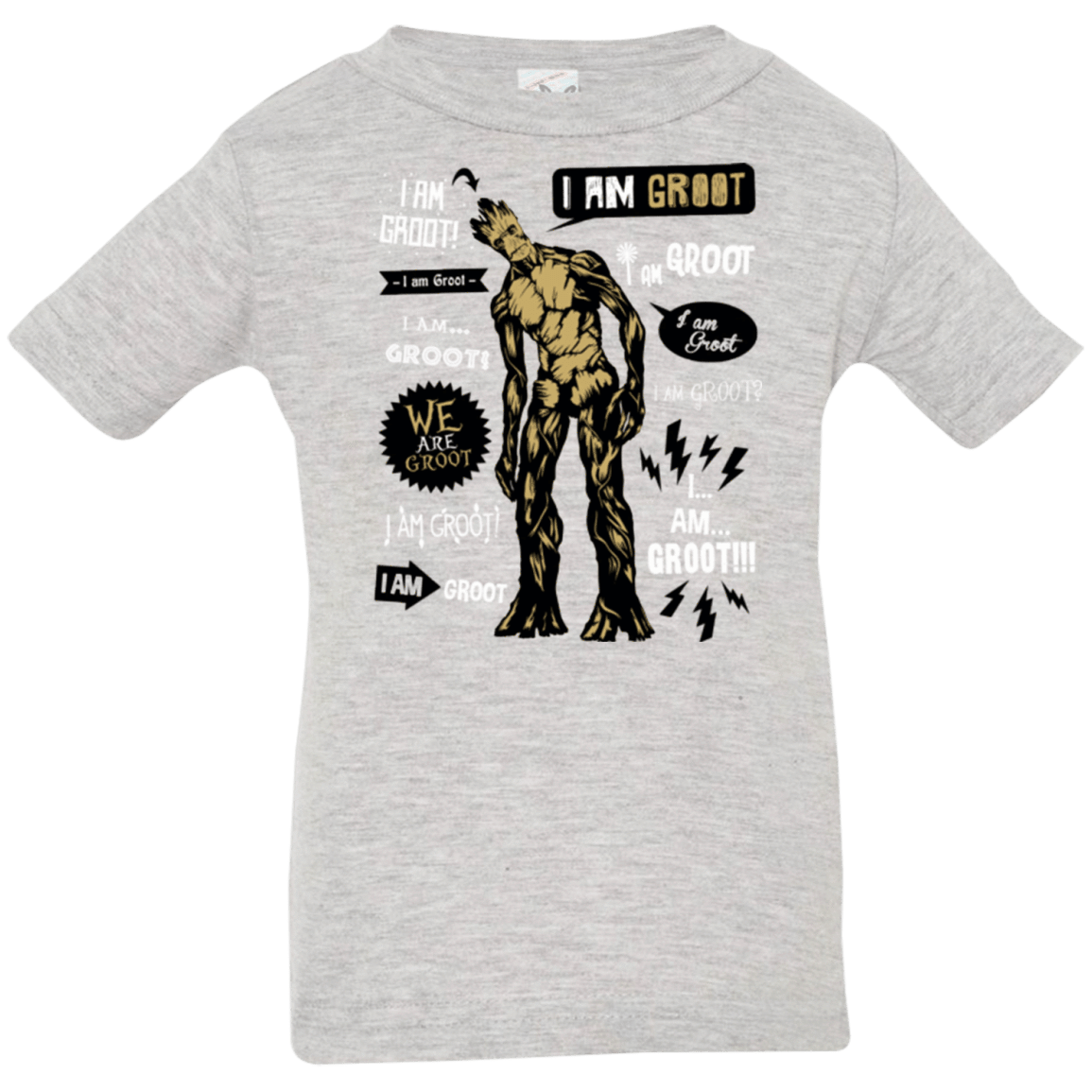T-Shirts Heather / 6 Months Groot Famous Quotes Infant Premium T-Shirt