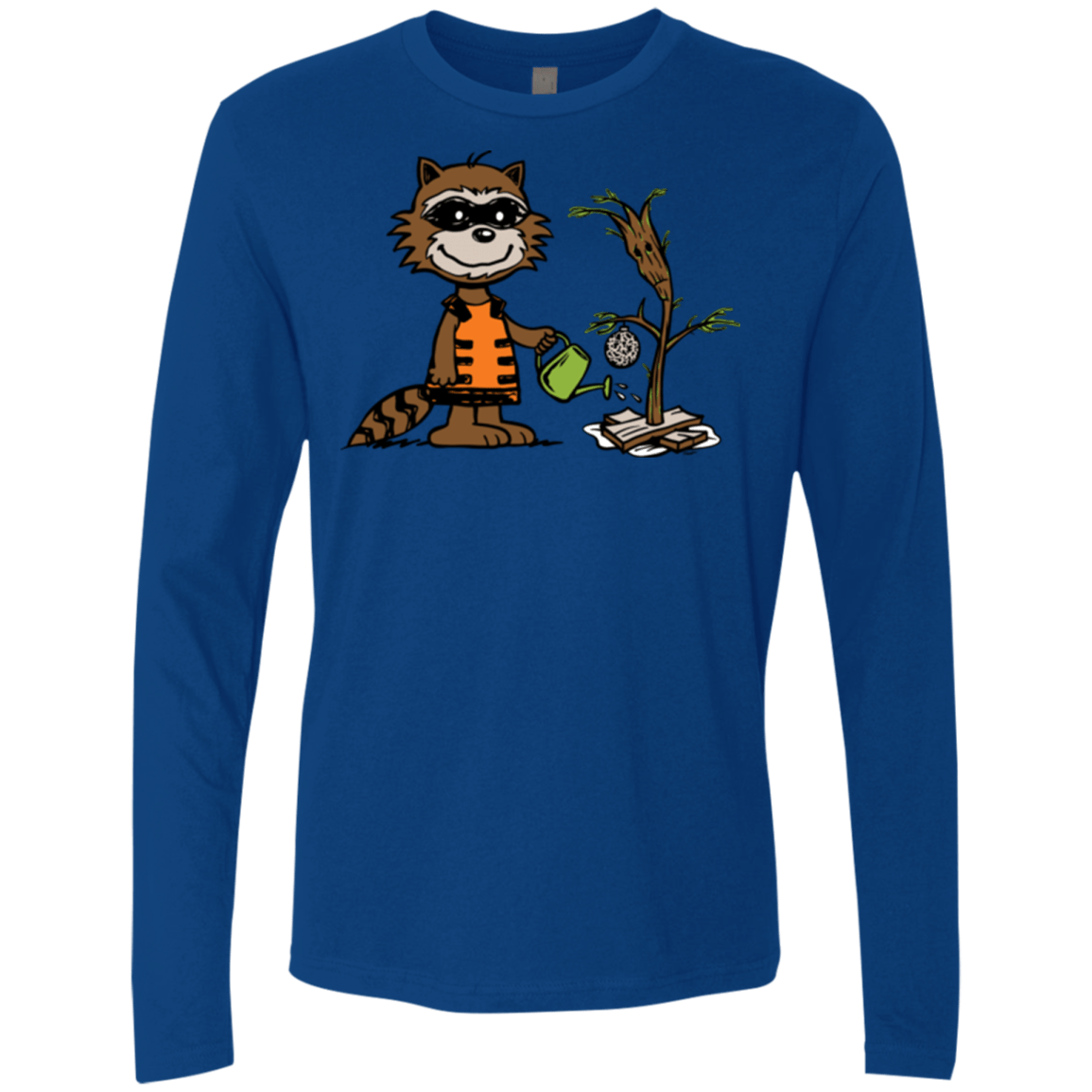 T-Shirts Royal / Small Groot Grief Men's Premium Long Sleeve