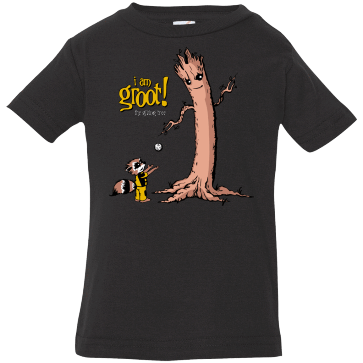 T-Shirts Black / 6 Months Groot Is Giving Infant Premium T-Shirt