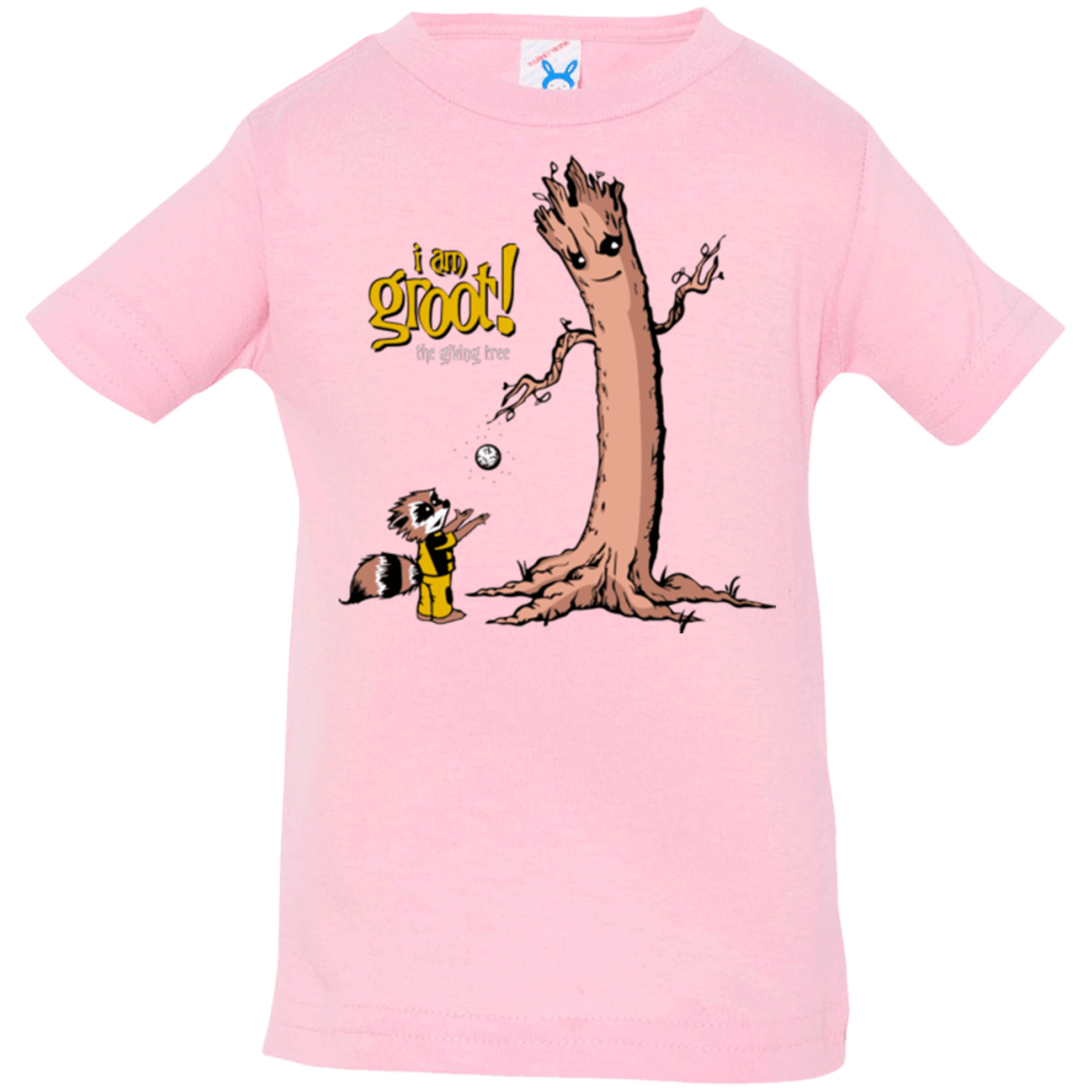 T-Shirts Pink / 6 Months Groot Is Giving Infant Premium T-Shirt