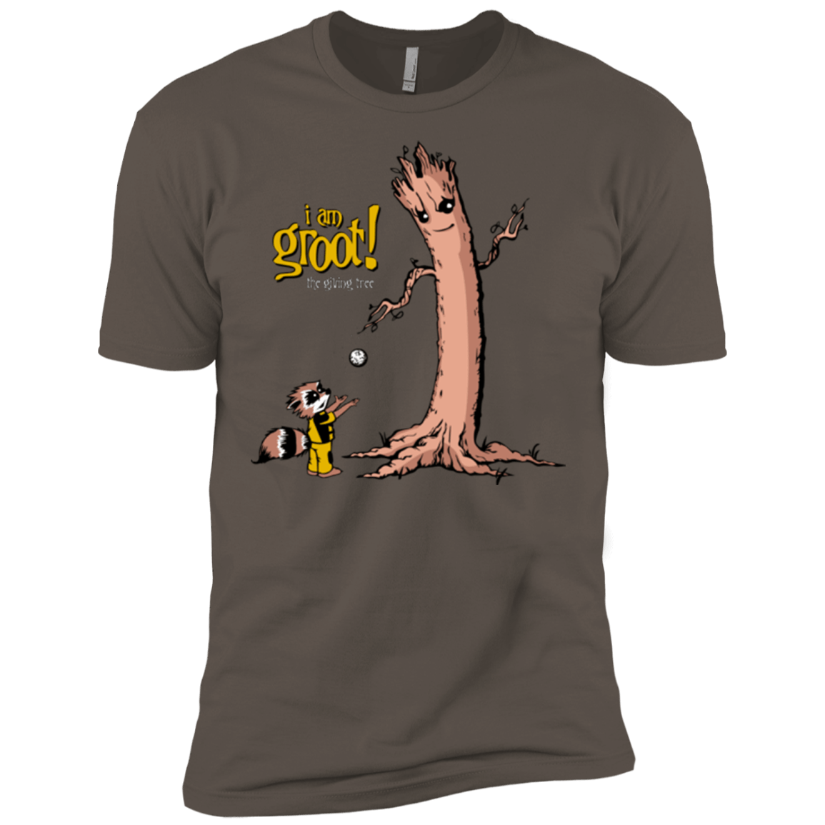 T-Shirts Warm Grey / X-Small Groot Is Giving Men's Premium T-Shirt