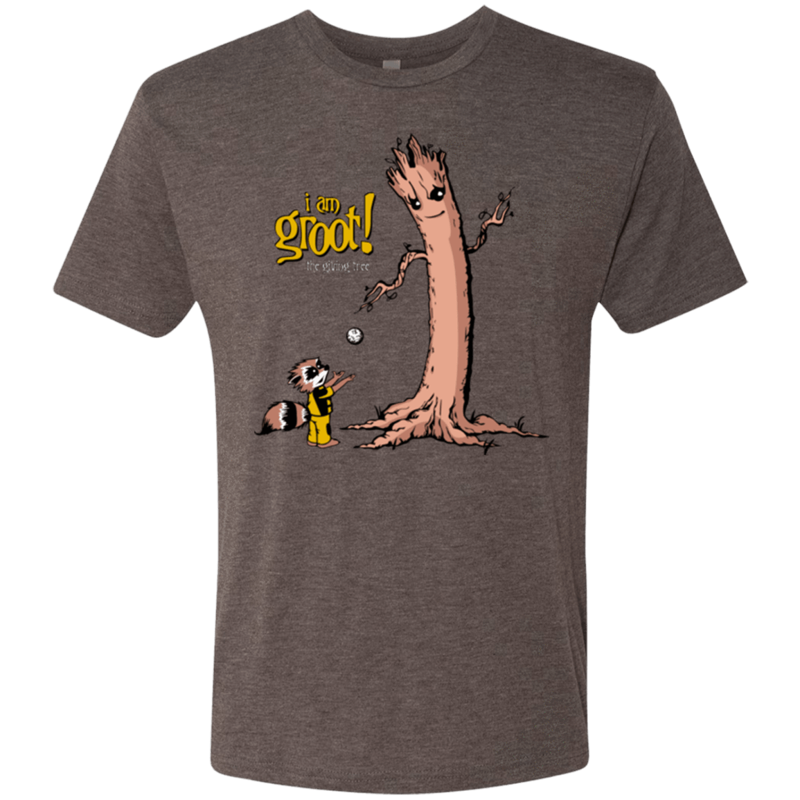T-Shirts Macchiato / Small Groot Is Giving Men's Triblend T-Shirt