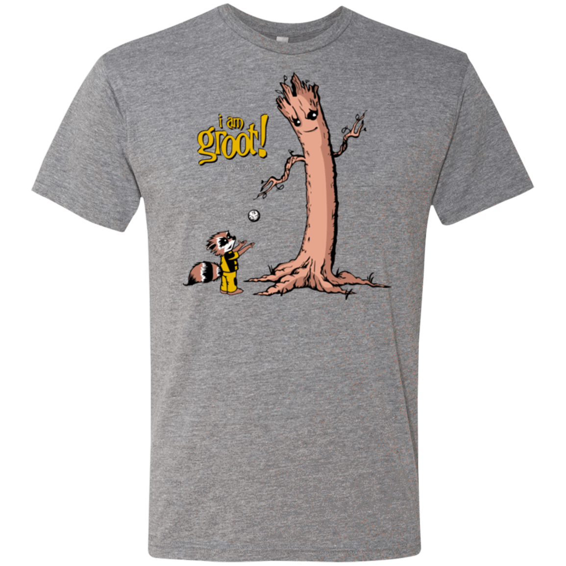 T-Shirts Premium Heather / Small Groot Is Giving Men's Triblend T-Shirt