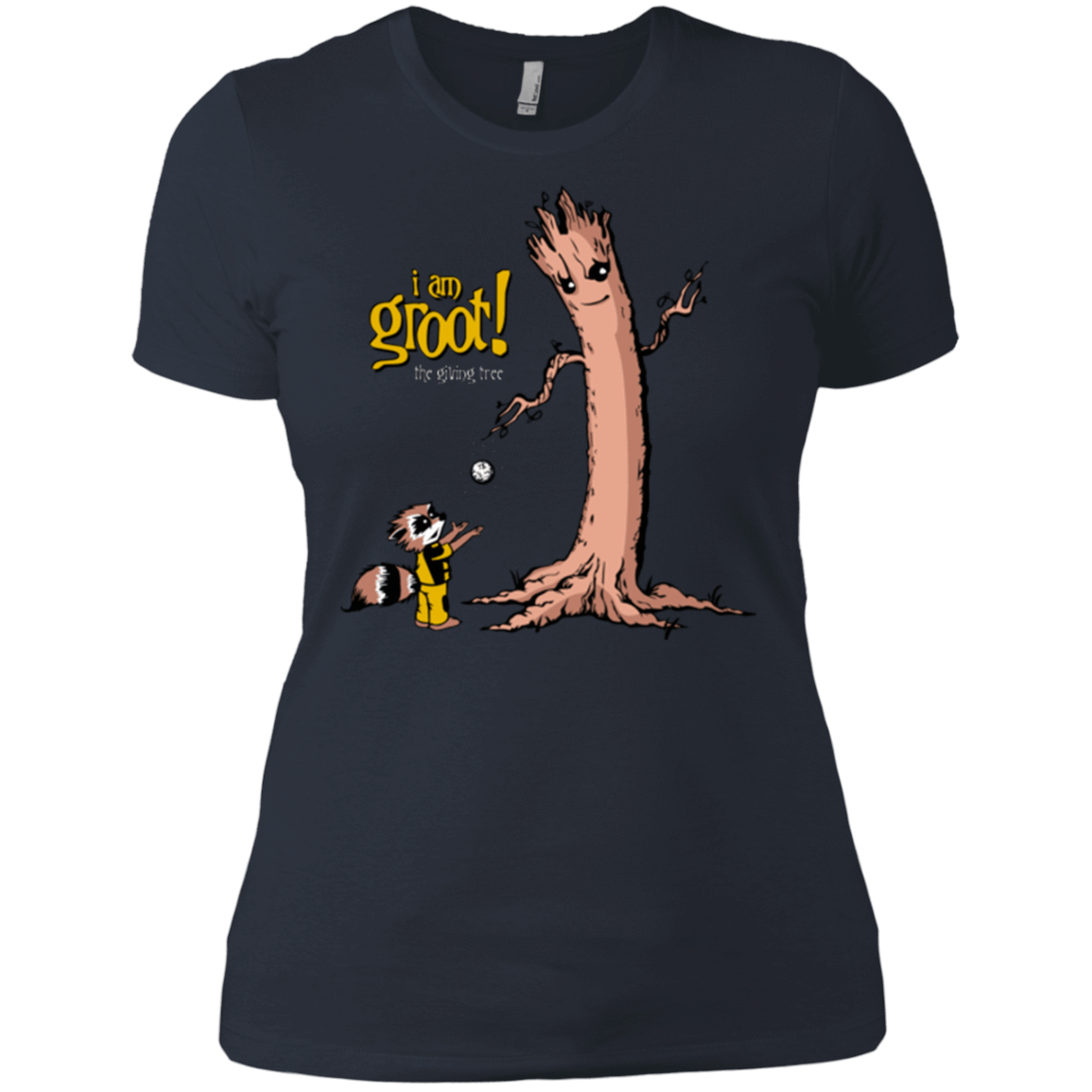 T-Shirts Indigo / X-Small Groot Is Giving Women's Premium T-Shirt