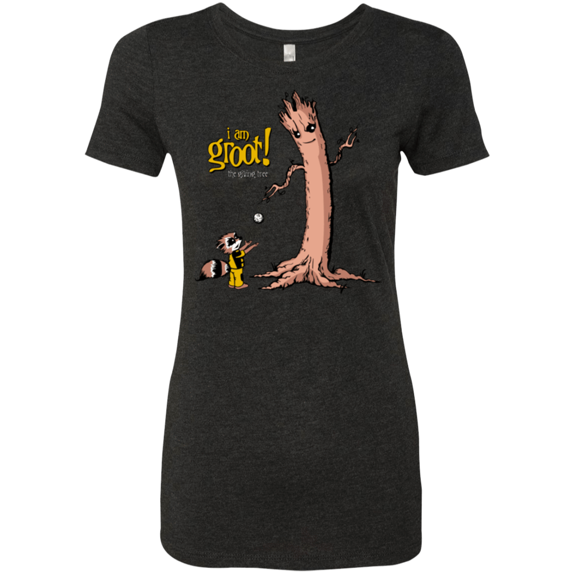 T-Shirts Vintage Black / Small Groot Is Giving Women's Triblend T-Shirt