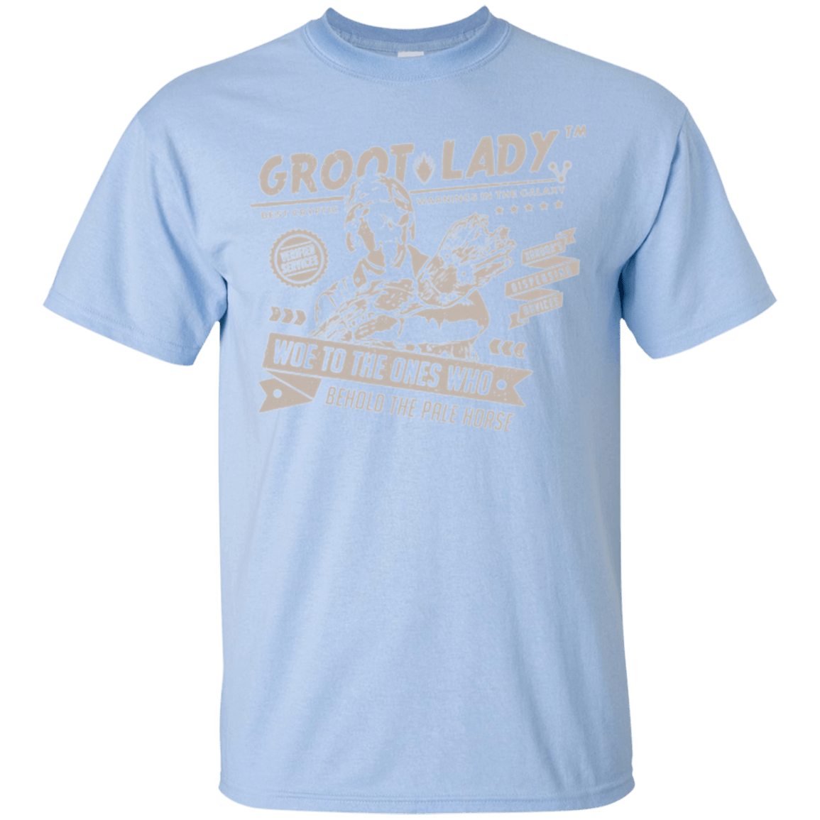 T-Shirts Light Blue / Small Groot Lady T-Shirt