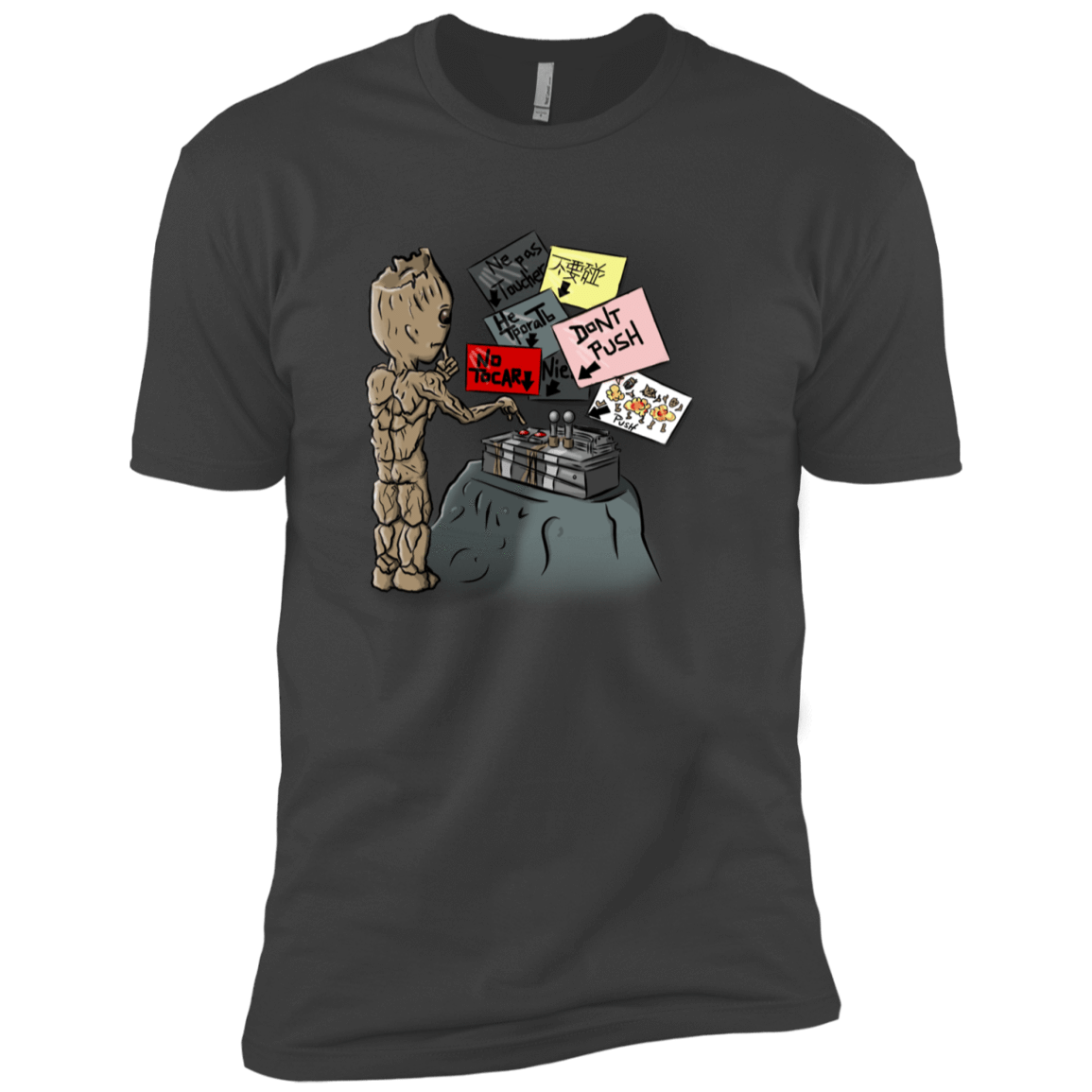 T-Shirts Heavy Metal / YXS Groot No Touch Boys Premium T-Shirt