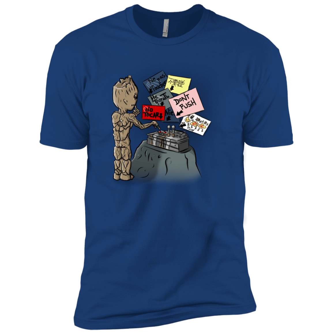T-Shirts Royal / YXS Groot No Touch Boys Premium T-Shirt