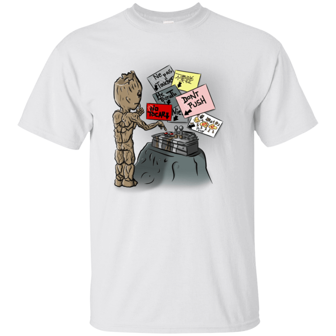 T-Shirts White / S Groot No Touch T-Shirt