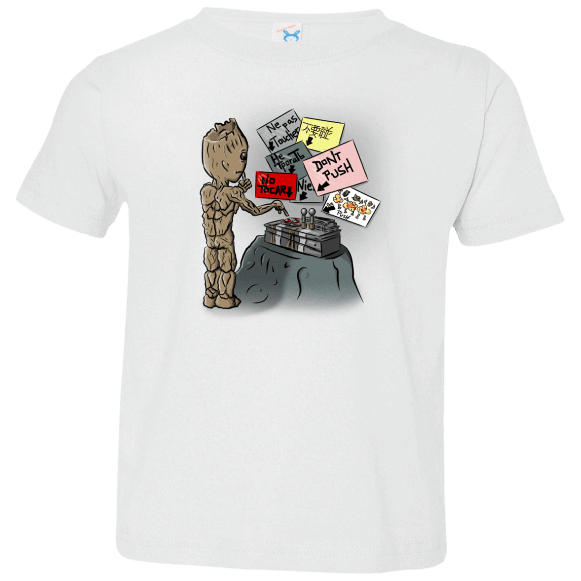 T-Shirts White / 2T Groot No Touch Toddler Premium T-Shirt