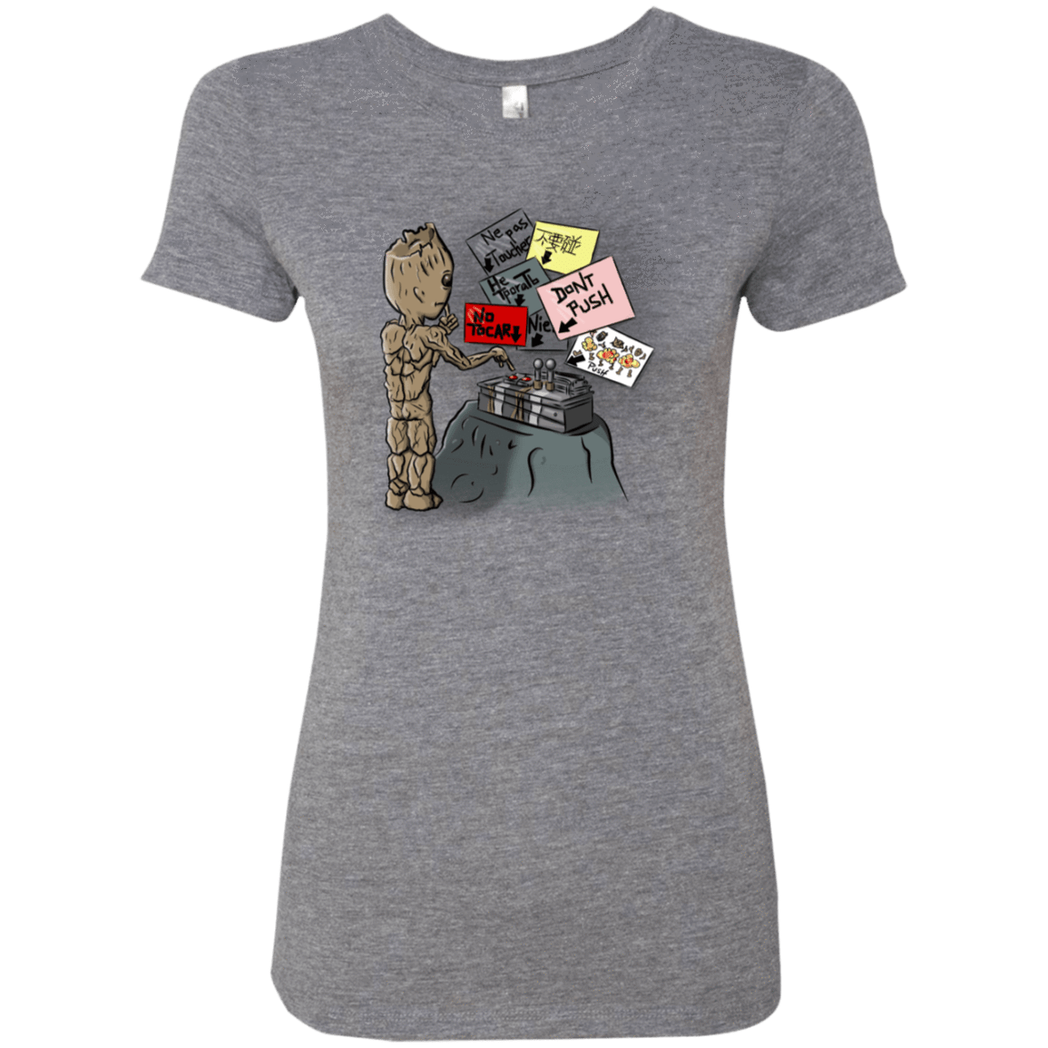 T-Shirts Premium Heather / S Groot No Touch Women's Triblend T-Shirt