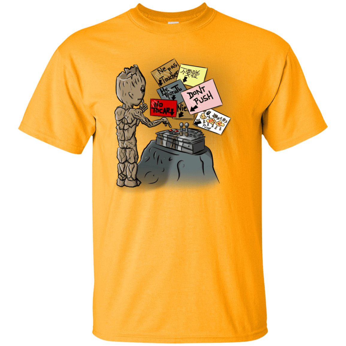 T-Shirts Gold / YXS Groot No Touch Youth T-Shirt