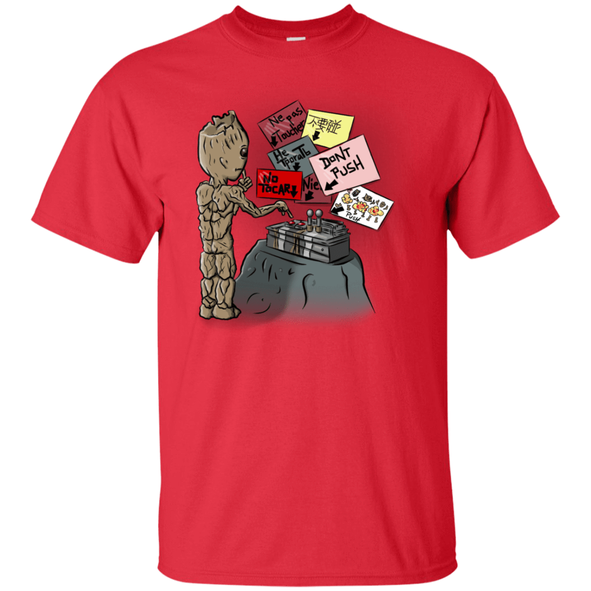 T-Shirts Red / YXS Groot No Touch Youth T-Shirt