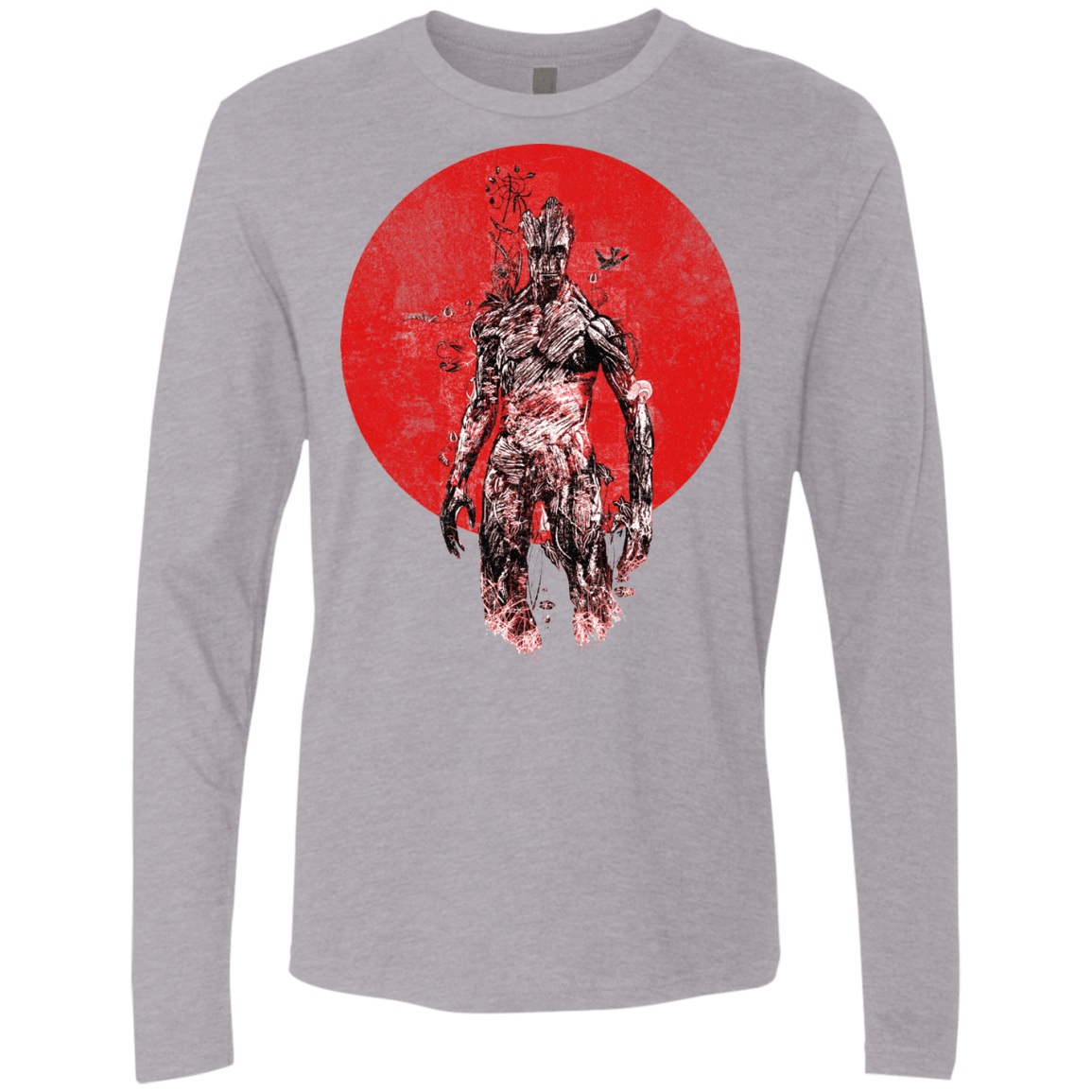 T-Shirts Heather Grey / S Groot's Garden Men's Premium Long Sleeve