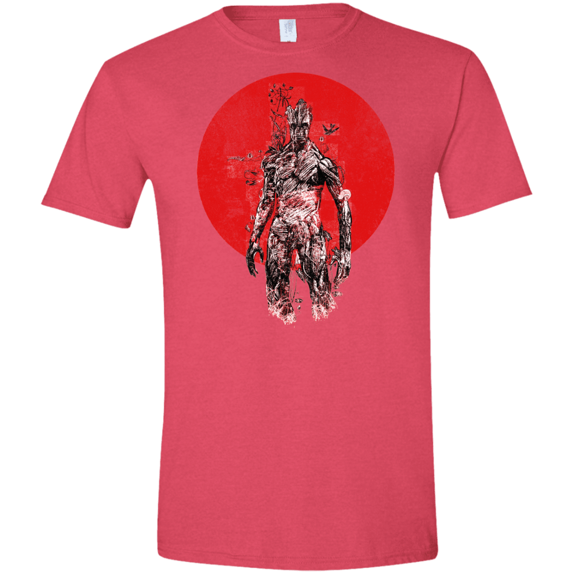 T-Shirts Heather Red / S Groot's Garden Men's Semi-Fitted Softstyle