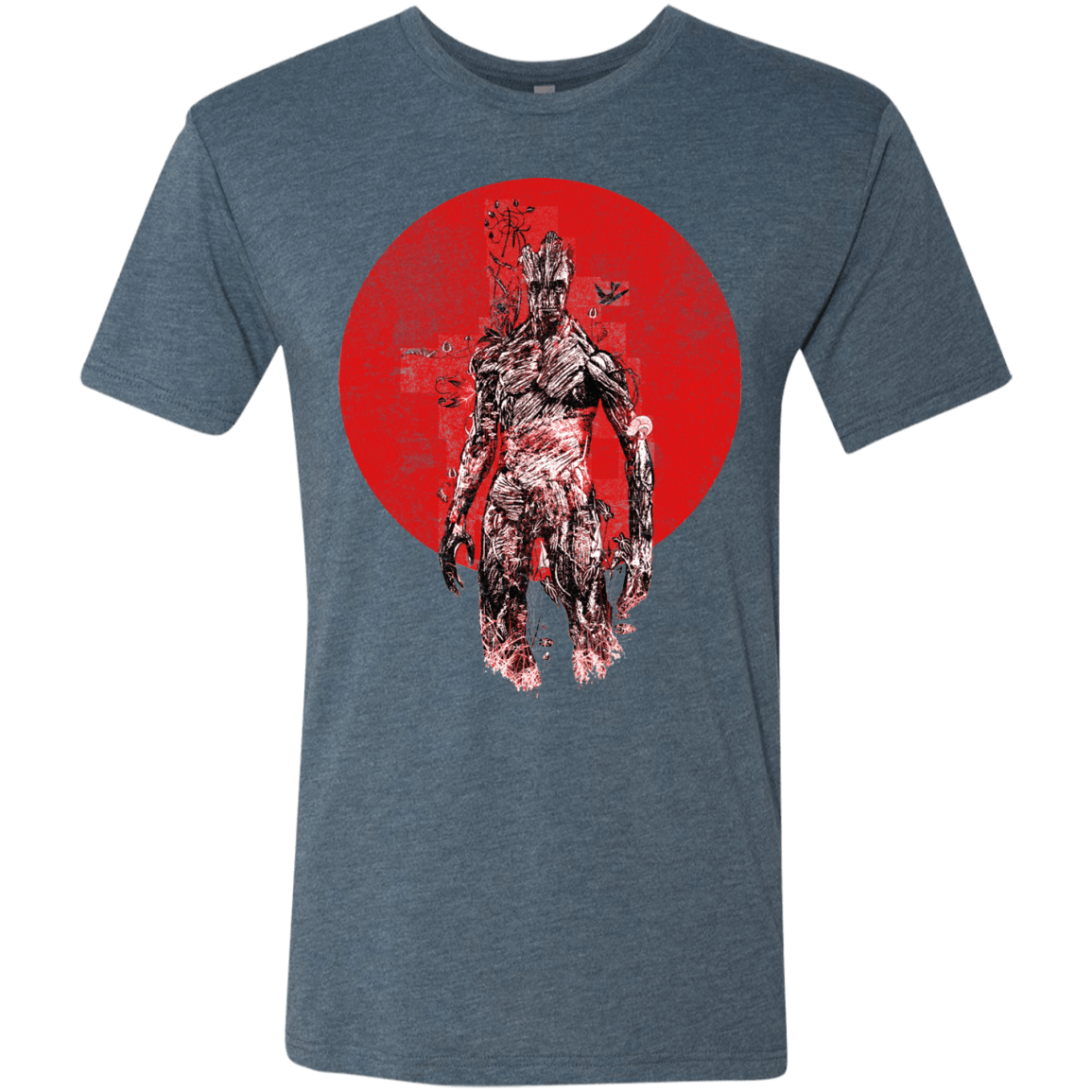 T-Shirts Indigo / S Groot's Garden Men's Triblend T-Shirt