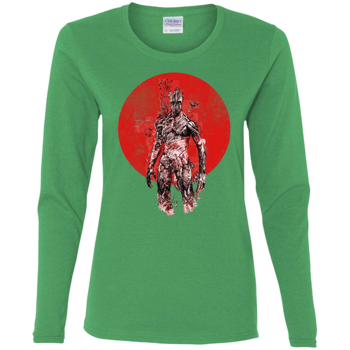 T-Shirts Irish Green / S Groot's Garden Women's Long Sleeve T-Shirt