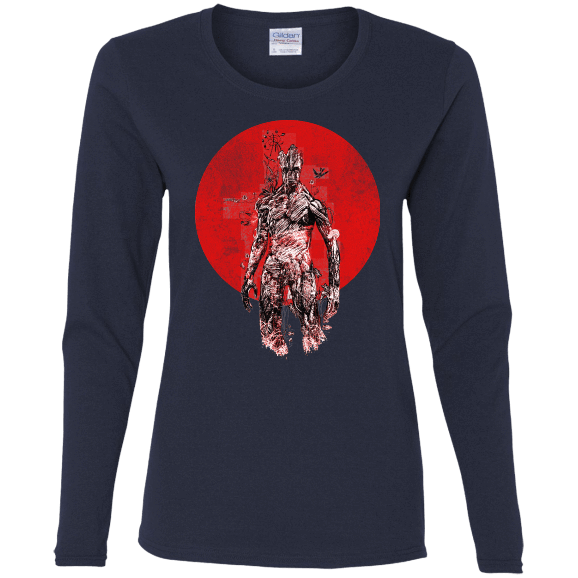 T-Shirts Navy / S Groot's Garden Women's Long Sleeve T-Shirt