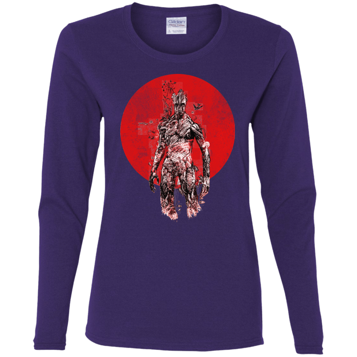 T-Shirts Purple / S Groot's Garden Women's Long Sleeve T-Shirt