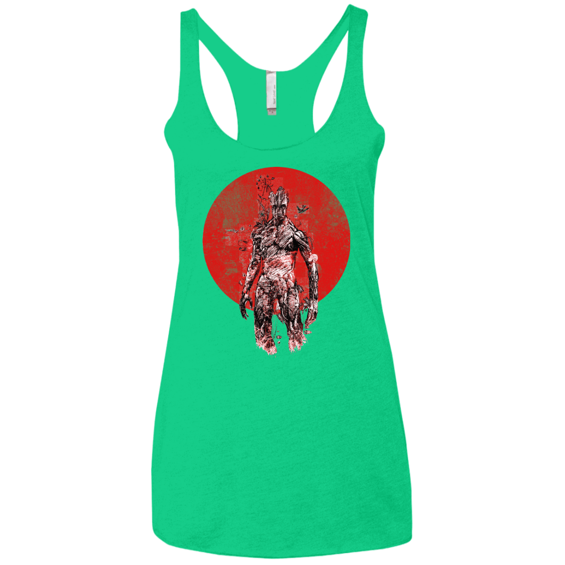 T-Shirts Envy / X-Small Groot's Garden Women's Triblend Racerback Tank