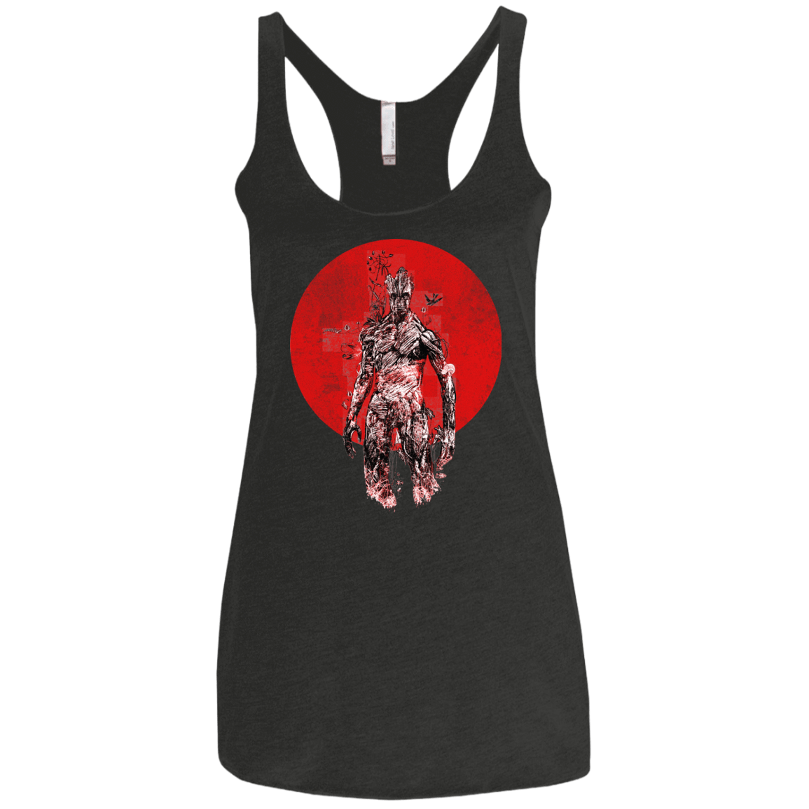 T-Shirts Vintage Black / X-Small Groot's Garden Women's Triblend Racerback Tank