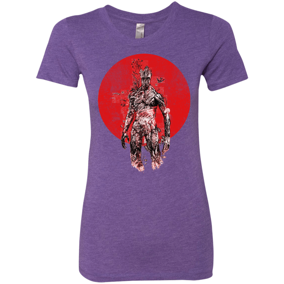T-Shirts Purple Rush / S Groot's Garden Women's Triblend T-Shirt