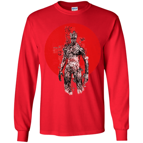 T-Shirts Red / YS Groot's Garden Youth Long Sleeve T-Shirt
