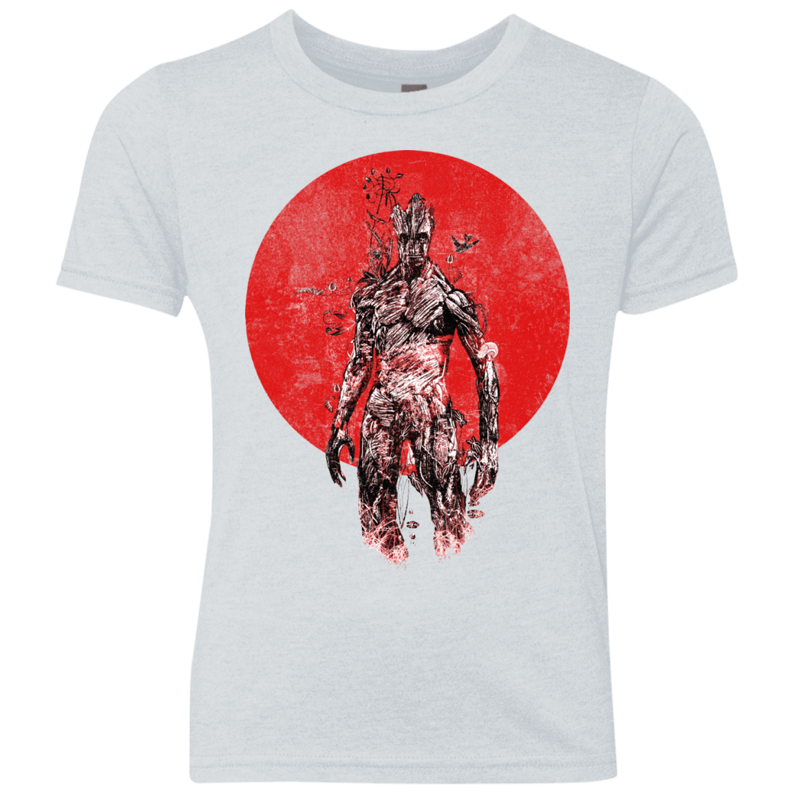 T-Shirts Heather White / YXS Groot's Garden Youth Triblend T-Shirt
