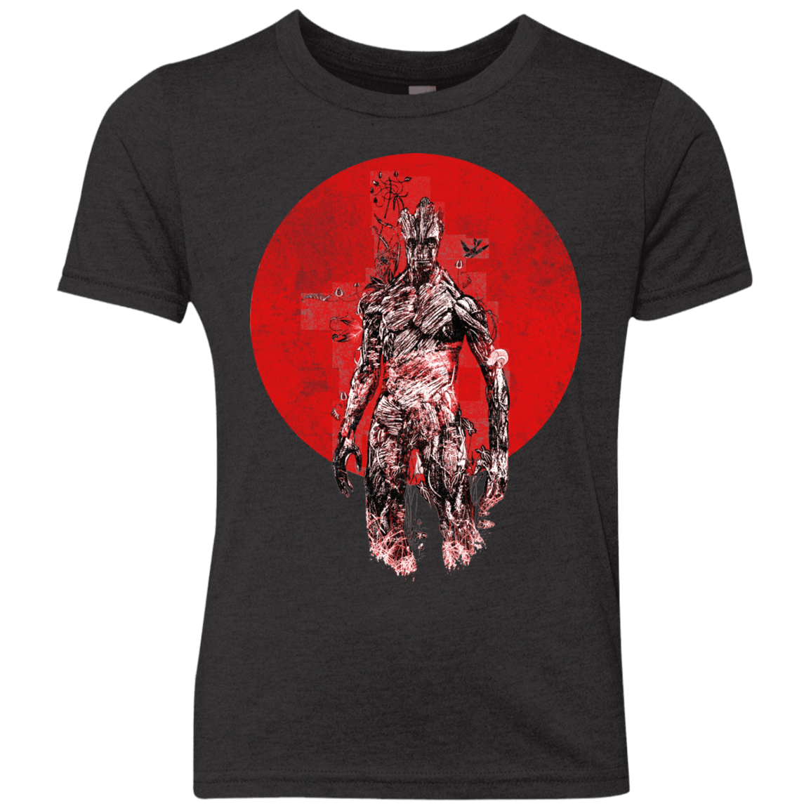 T-Shirts Vintage Black / YXS Groot's Garden Youth Triblend T-Shirt