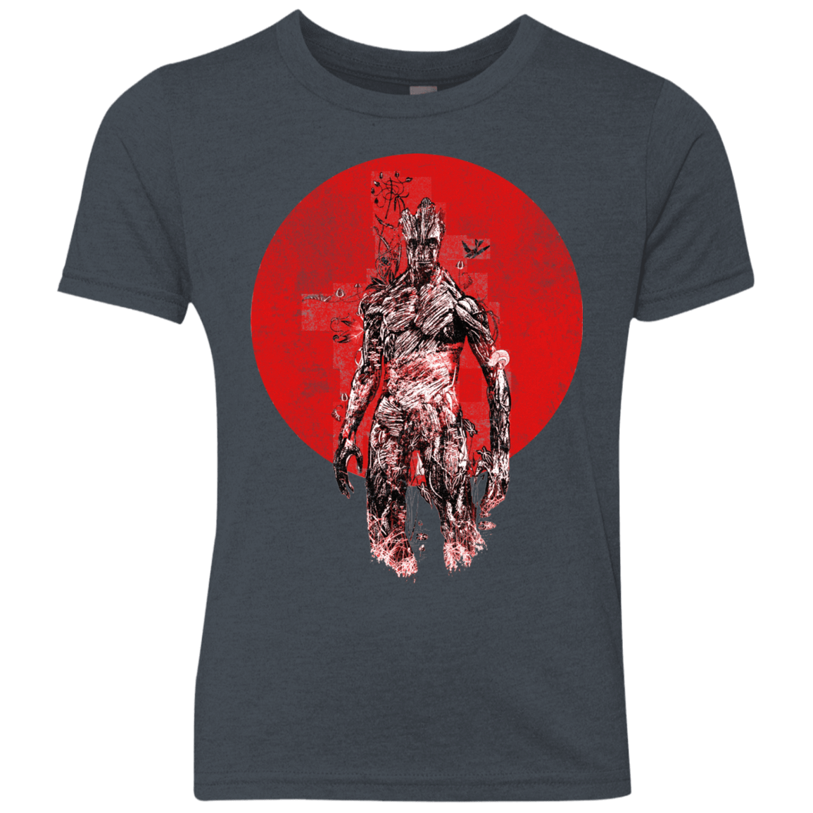 T-Shirts Vintage Navy / YXS Groot's Garden Youth Triblend T-Shirt