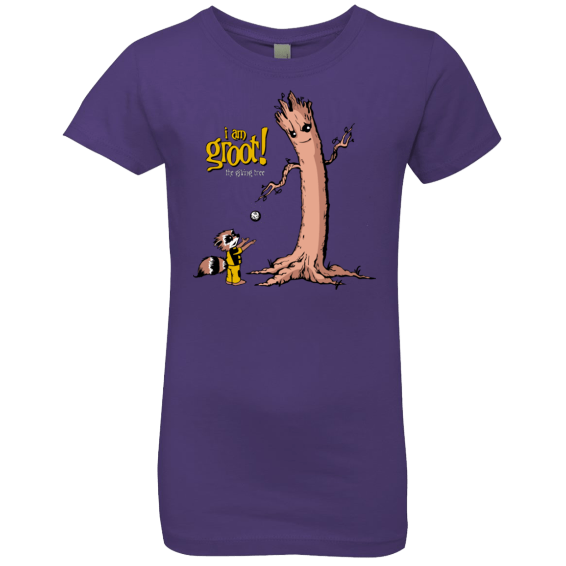 T-Shirts Purple Rush / YXS Groots Giving Girls Premium T-Shirt