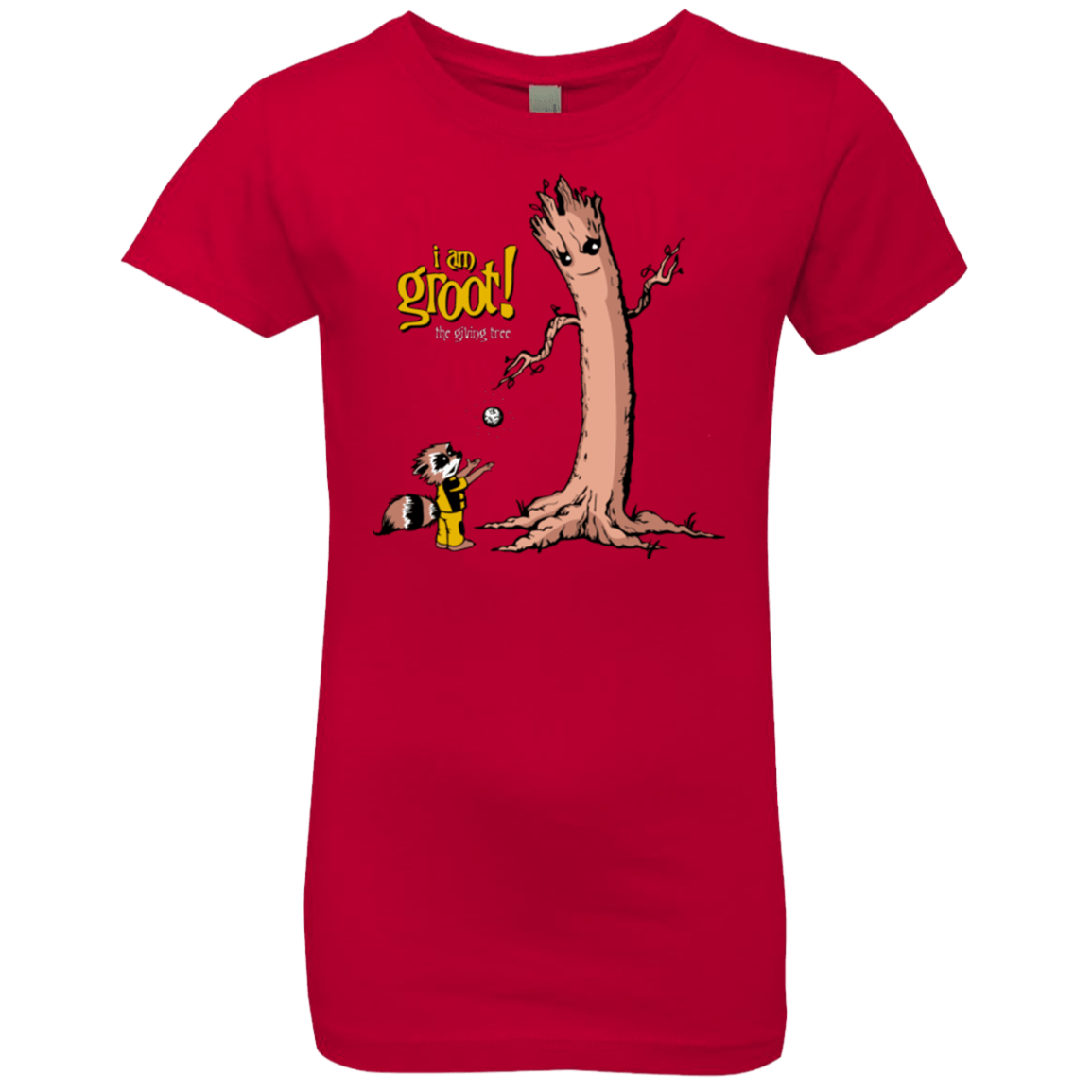 T-Shirts Red / YXS Groots Giving Girls Premium T-Shirt