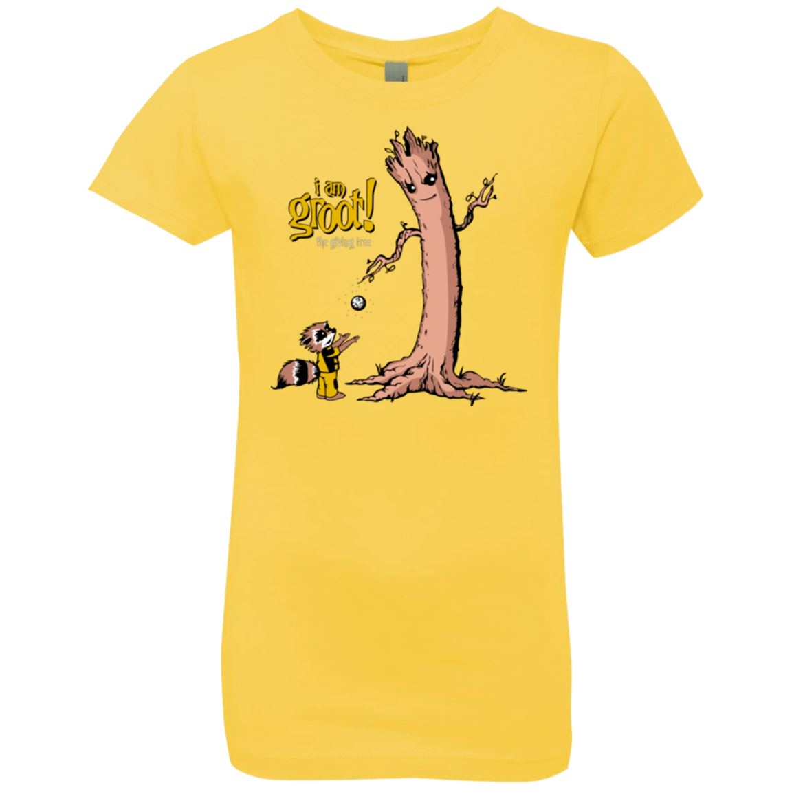T-Shirts Vibrant Yellow / YXS Groots Giving Girls Premium T-Shirt