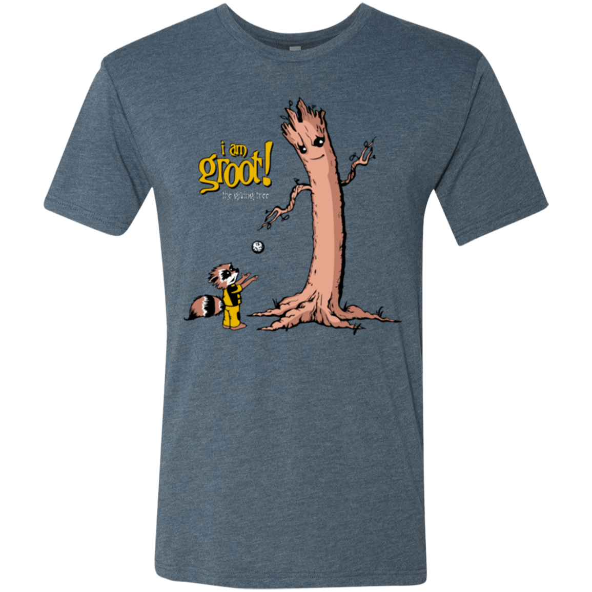 T-Shirts Indigo / Small Groots Giving Men's Triblend T-Shirt