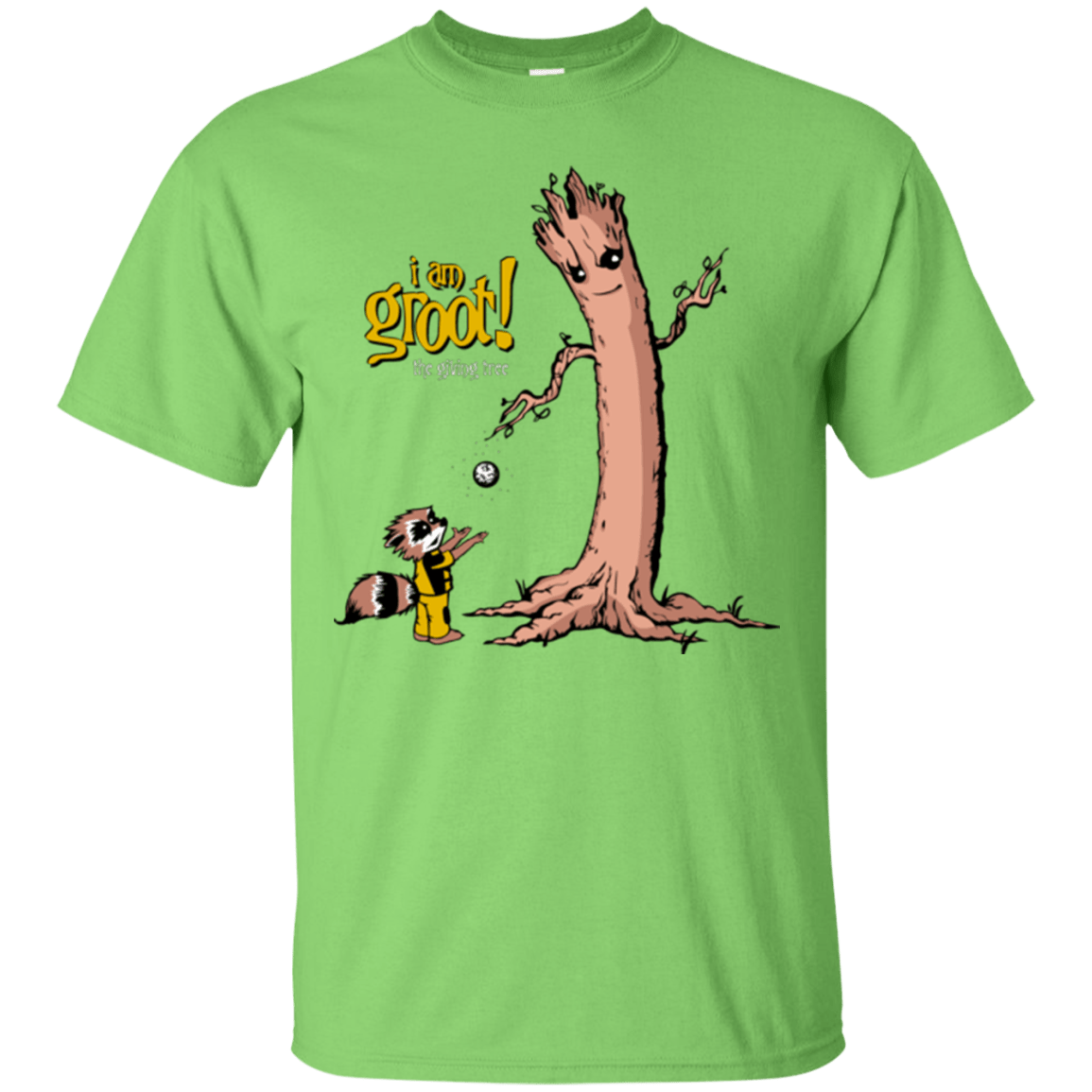 T-Shirts Lime / Small Groots Giving T-Shirt