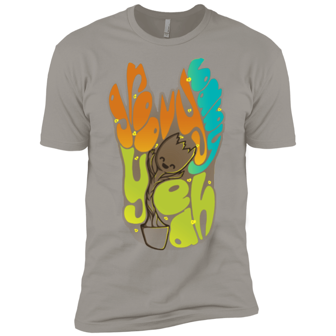 T-Shirts Light Grey / YXS Groovy Baby Boys Premium T-Shirt