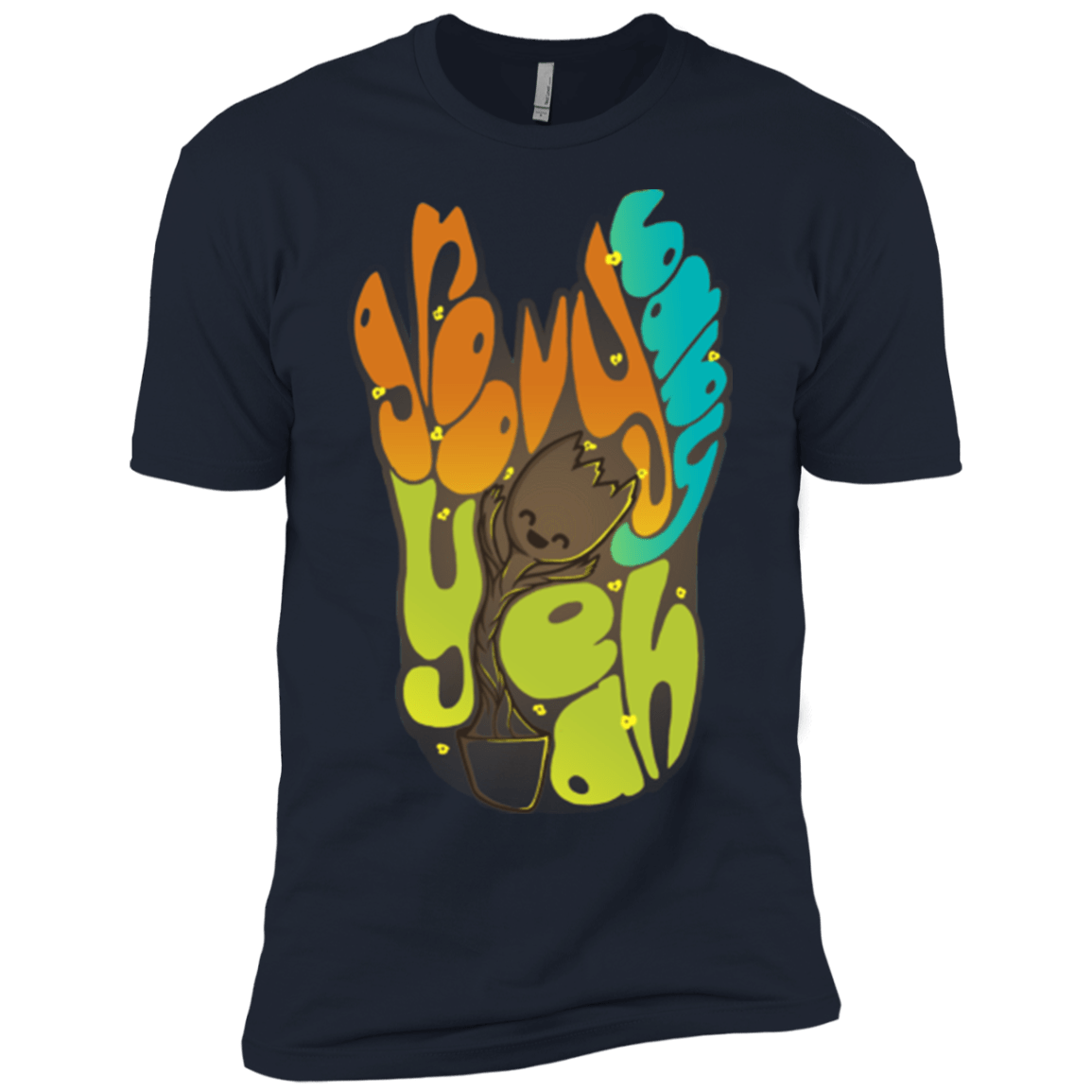 T-Shirts Midnight Navy / YXS Groovy Baby Boys Premium T-Shirt