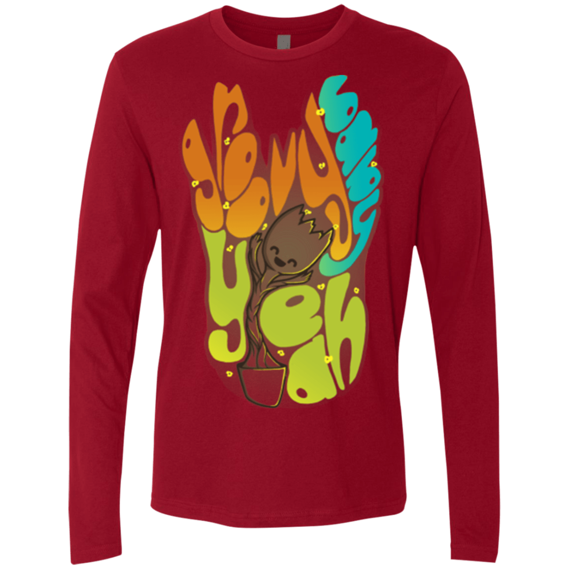 Groovy Baby Men's Premium Long Sleeve